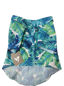 فن پت پیراهن هاوایی پسرانه سبز(پک 3 عددی)