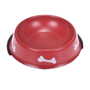 ظرف فلزی رنگی با طرح استخوان سایز 1