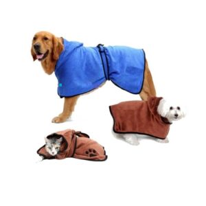 حوله لباسی سگ و گربه سایز Large