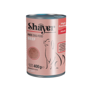 کنسرو شایر پته گوشت قرمز سگ 400 گرم(پک 12 عددی)