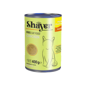 کنسرو شایر پته مرغ گربه 400 گرم(پک 12 عددی)