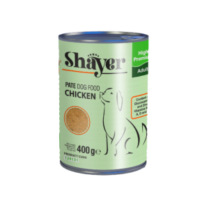 کنسرو شایر پته مرغ سگ 400 گرم(پک 12 عددی)