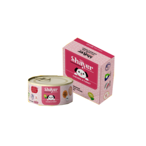 کنسرو شایر مرغ و بوقلمون توله سگ120گرم(پک 24 عددی)