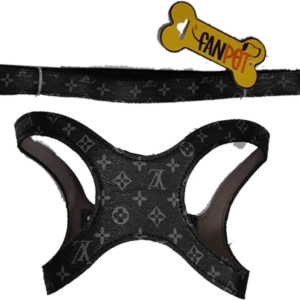 قلاده کتفی چرم برش عینکی طرح لوئی ویتون فن پت