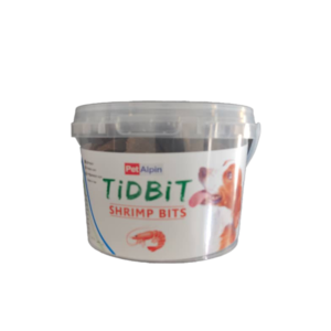 تشویقی سطلی سگ با طعم میگو تیدبیت