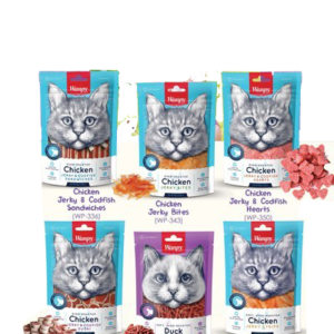 تشویقی گربه نرم جرکی ساندویچ کدفیش با طعم مرغ