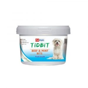 تشويقي سطلي سگ باطعم بيف و نعناع تید بیت