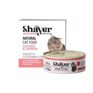 نچرال مرغ و ژامبون در سس گوشت گربه 110 گرمی(پک 24 عددی)