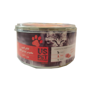 کنسرو 200 گرمی نچرال گربه بالغ تن ماهی وگوشت اردک(پک 12 عددی)