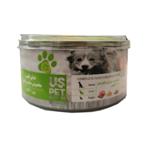 کنسرو 200 گرمی خوراک ترکیبی سگ بالغ گوشت بره و کدو تنبل(پک 12 عددی)