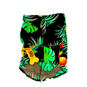 فن پت پیراهن هاوایی پسرانه مشگی سبز(M.L.XL)