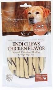 تشویقی خارجی مارپیچ با طعم مرغ