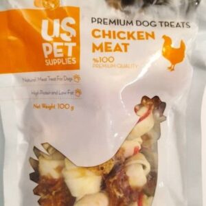 تشویقی سگ استخوانی با دورپیچ مرغ