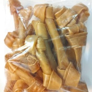 تشویقی استخوان ژلاتینی گره دار 18 سانتی (1 کیلویی)