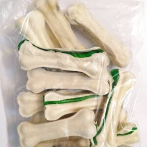 تشویقی استخوان دو رنگ فلورایدی 10 سانت(500 گرمی)