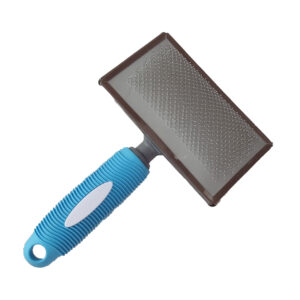 برس شیار دار با دسته سیلیکونی بهمراه شانه سایز XL