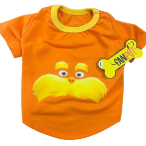 تک پوش چاپدار نارنجی