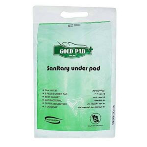 زیرانداز نایلون پک گلدن 10 عددی 60 در 90