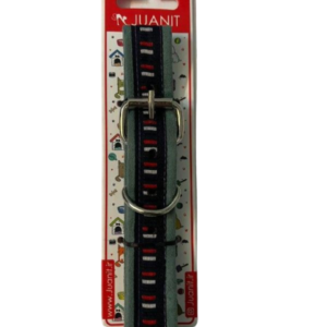 قلاده چرمی سگ ژوانیت 3لایه سایز4