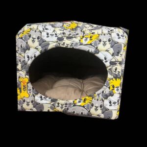 فن پت جاخواب دو منظوره طوسی مدل CAT