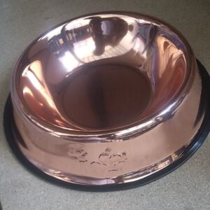 ظرف استیل طلایی ررزگلد سایز 30