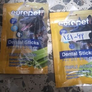 تشویقی دنتال سگ 100گرمی یوروپت