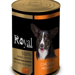 رویال کوکو کنسرو سگ طعم مرغ 800 گرمی