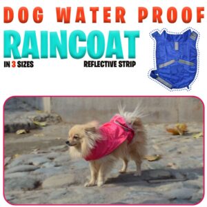 جلیقه بارانی سگ سایز بزرگ Large