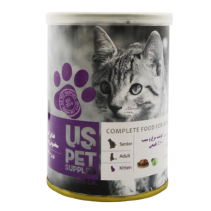 کنسرو400گرمي بچه گربه گوشت مرغ وسيب