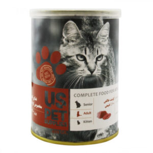 کنسرو 400گرمي گربه بالغ گوشت خالص