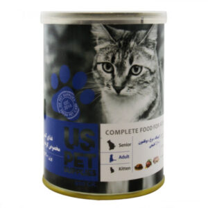 کنسرو 400گرمي گربه بالغ گوشت گوساله ومرغ وبوقلمون