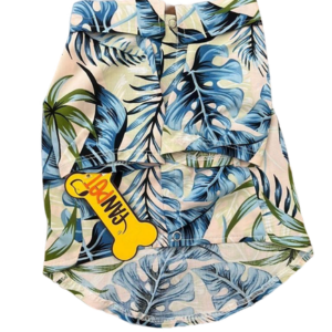 فن پت پيراهن پسرانه هاوايي گلبرگ آبي