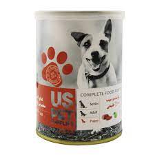 کنسرو 400گرمي مرغ وکدوتنبل توله سگ