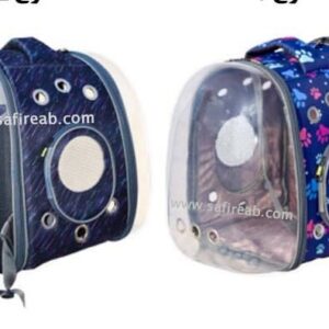 کيف حمل فضايي شفاف مدلSHINEپشت چطري-مخصوص پرندگان