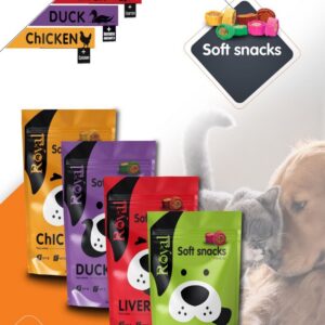 رويال کوکو اسنک ميوه اي سگ 100گرم