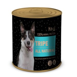 رويال کنسرو سگ طعم مرغ وگوشت-800گرم